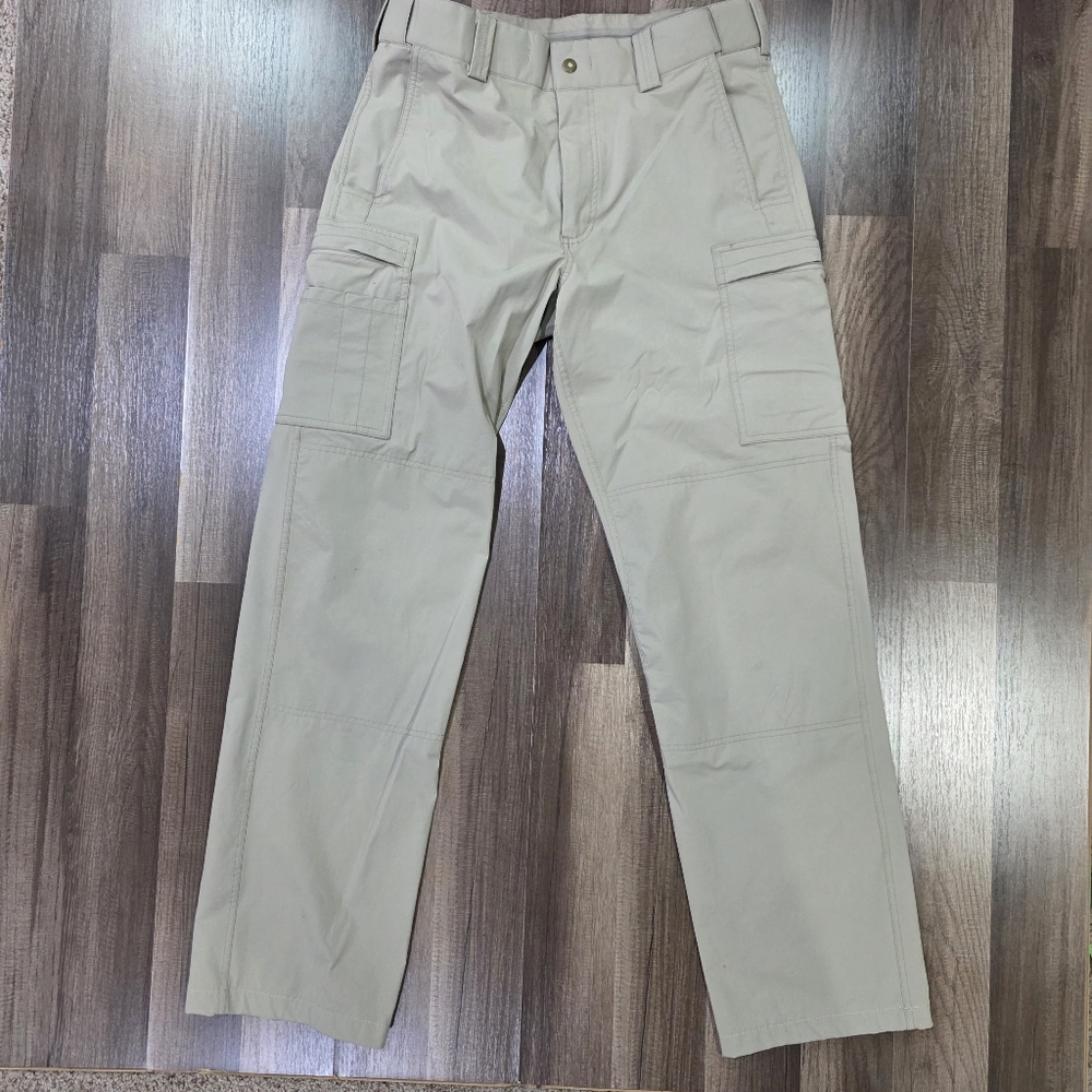 Blauer Flexforce Stretch Tactical Wicking Tan Cargo Pants Workwear Utility. 34R